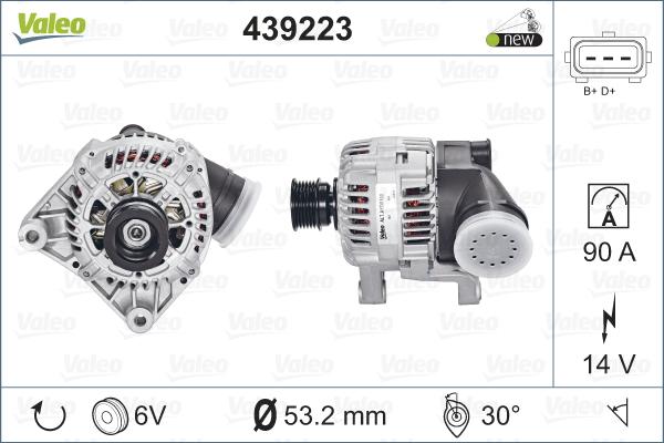 Valeo 439223 - Alternator www.molydon.hr