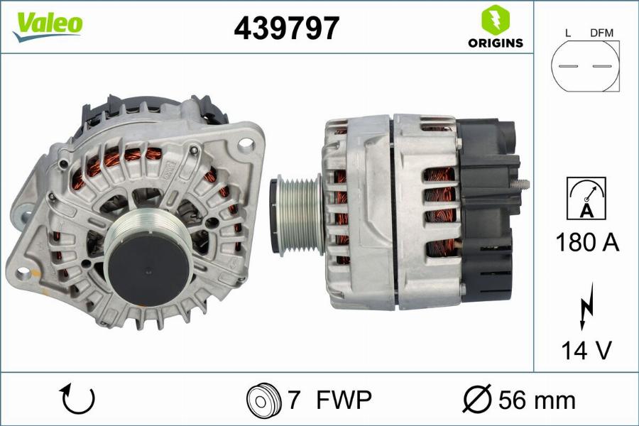 Valeo 439797 - Alternator www.molydon.hr