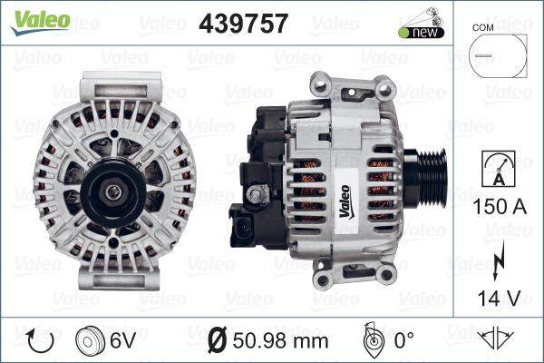 Valeo 439757 - Alternator www.molydon.hr