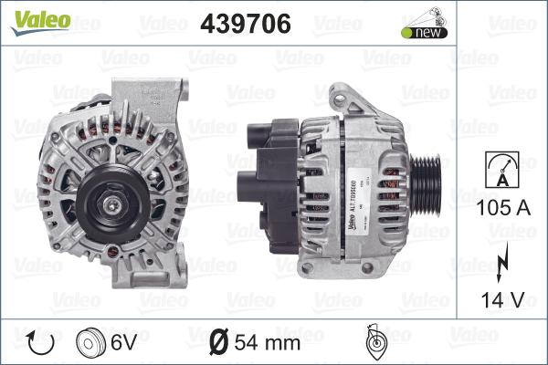 Valeo 439706 - Alternator www.molydon.hr