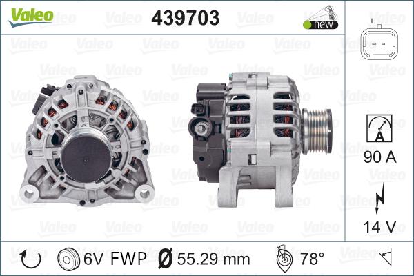 Valeo 439703 - Alternator www.molydon.hr