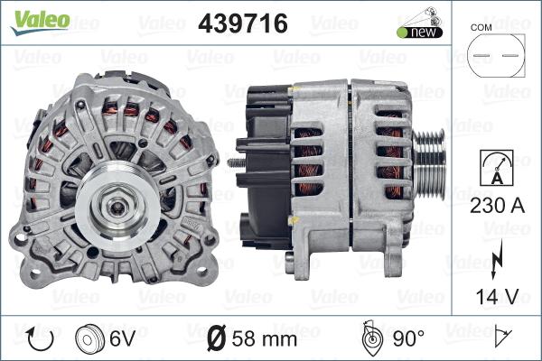 Valeo 439716 - Alternator www.molydon.hr