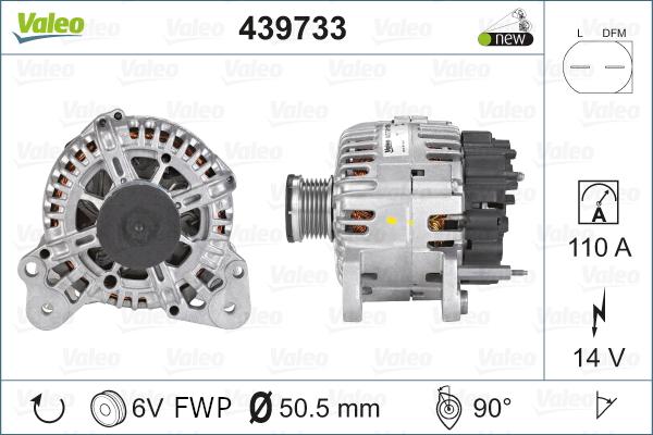 Valeo 439733 - Alternator www.molydon.hr