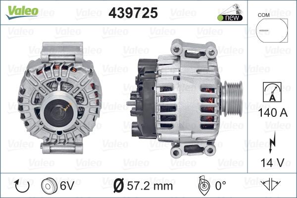 Valeo 439725 - Alternator www.molydon.hr