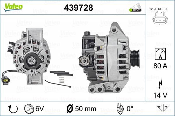 Valeo 439728 - Alternator www.molydon.hr