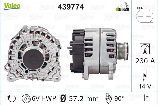 Valeo 439774 - Alternator www.molydon.hr