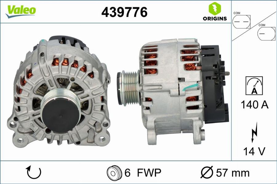 Valeo 439776 - Alternator www.molydon.hr