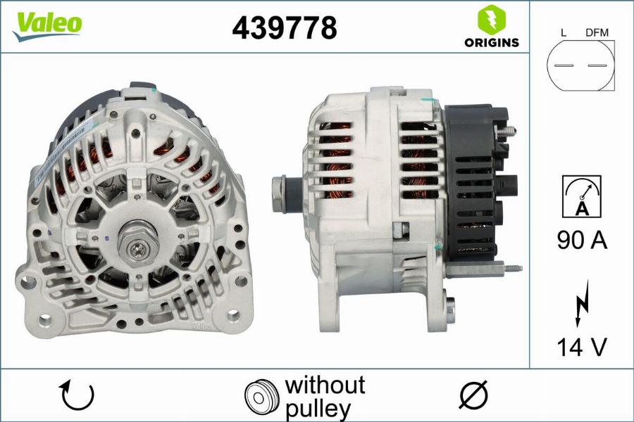 Valeo 439778 - Alternator www.molydon.hr