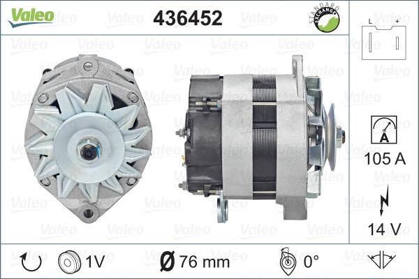 Valeo 436452 - Alternator www.molydon.hr