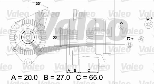 Valeo 436465 - Alternator www.molydon.hr