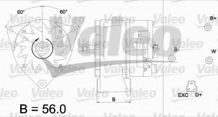 Valeo 436 419 - Alternator www.molydon.hr