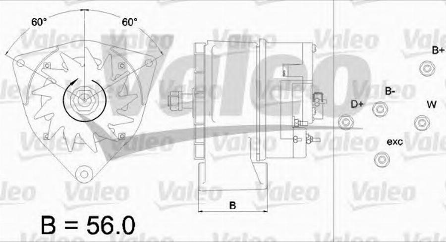 Valeo 436 414 - Alternator www.molydon.hr