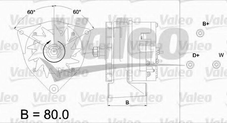 Valeo 436 423 - Alternator www.molydon.hr