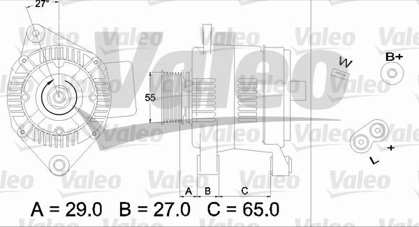 Valeo 436470 - Alternator www.molydon.hr