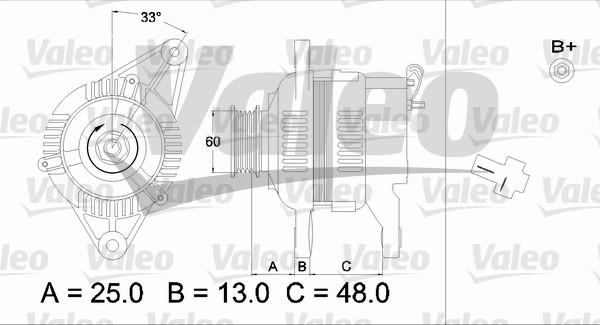 Valeo 436543 - Alternator www.molydon.hr