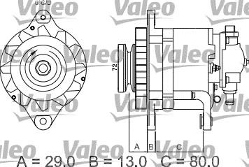 Valeo 436510 - Alternator www.molydon.hr