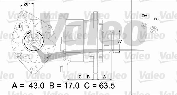 Valeo 436587 - Alternator www.molydon.hr