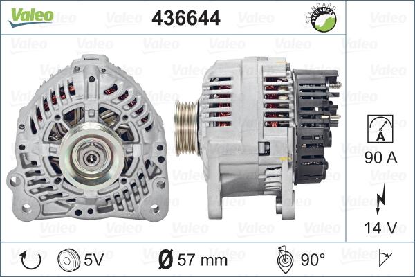 Valeo 436644 - Alternator www.molydon.hr