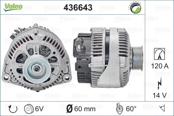 Valeo 436643 - Alternator www.molydon.hr