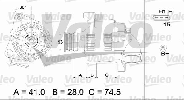 Valeo 436655 - Alternator www.molydon.hr