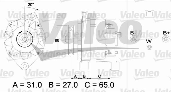 Valeo 436651 - Alternator www.molydon.hr