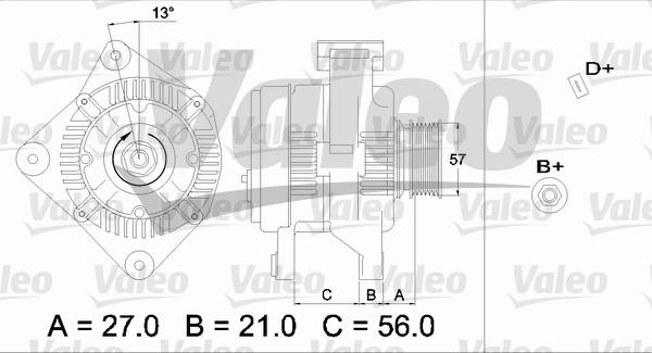 Valeo 436653 - Alternator www.molydon.hr