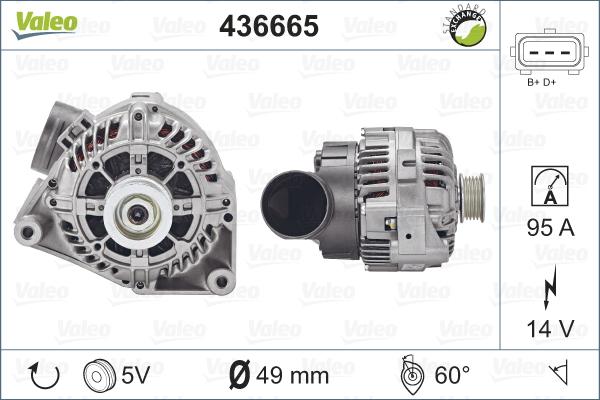 Valeo 436665 - Alternator www.molydon.hr