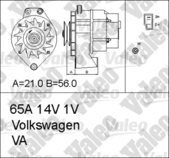 Valeo 436601 - Alternator www.molydon.hr