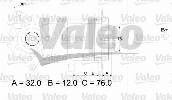 Valeo 436608 - Alternator www.molydon.hr