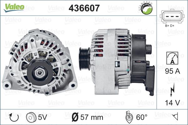 Valeo 436607 - Alternator www.molydon.hr