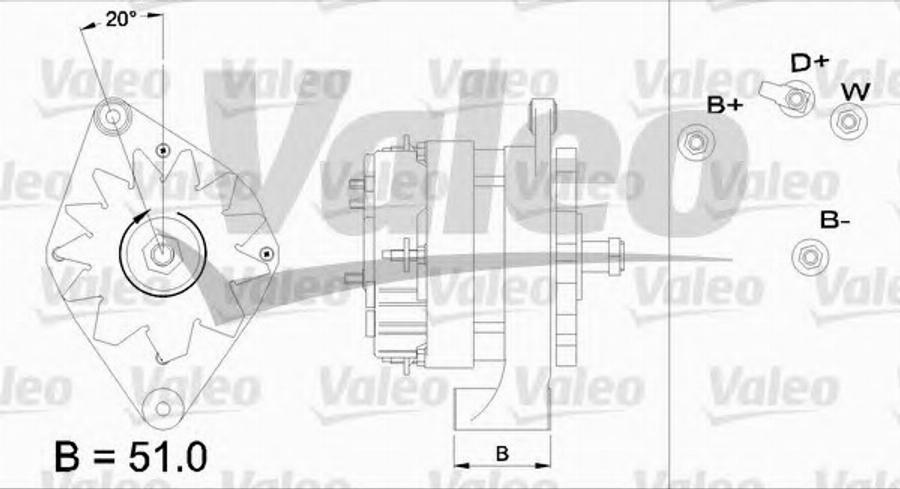 Valeo 436638 - Alternator www.molydon.hr