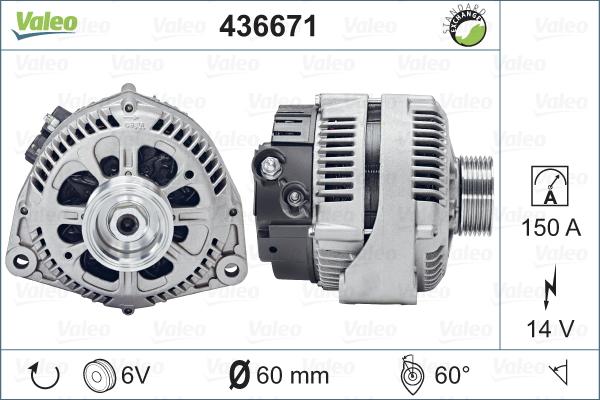 Valeo 436671 - Alternator www.molydon.hr