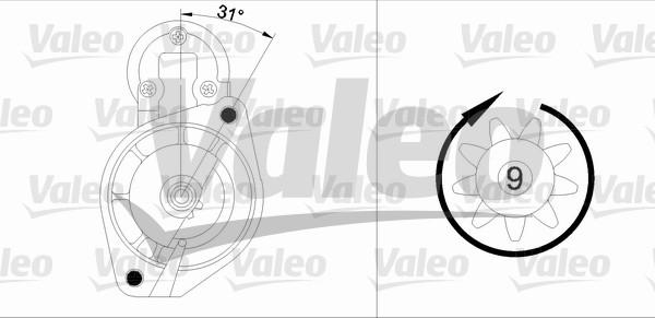 Valeo 436003 - Starter www.molydon.hr