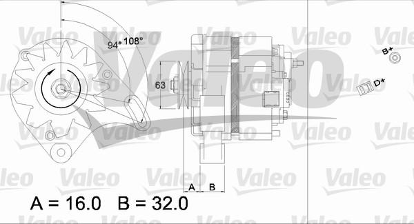 Valeo 436118 - Alternator www.molydon.hr