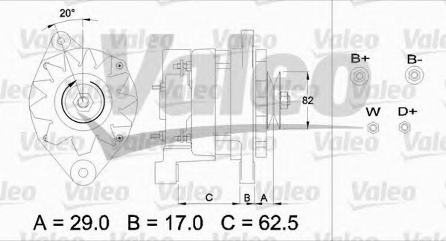 Valeo 436395 - Alternator www.molydon.hr