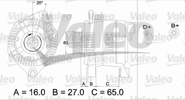 Valeo 436397 - Alternator www.molydon.hr