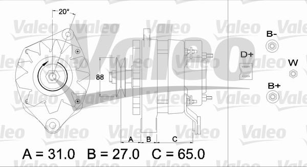 Valeo 436360 - Alternator www.molydon.hr