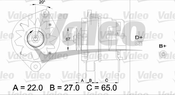 Valeo 436316 - Alternator www.molydon.hr