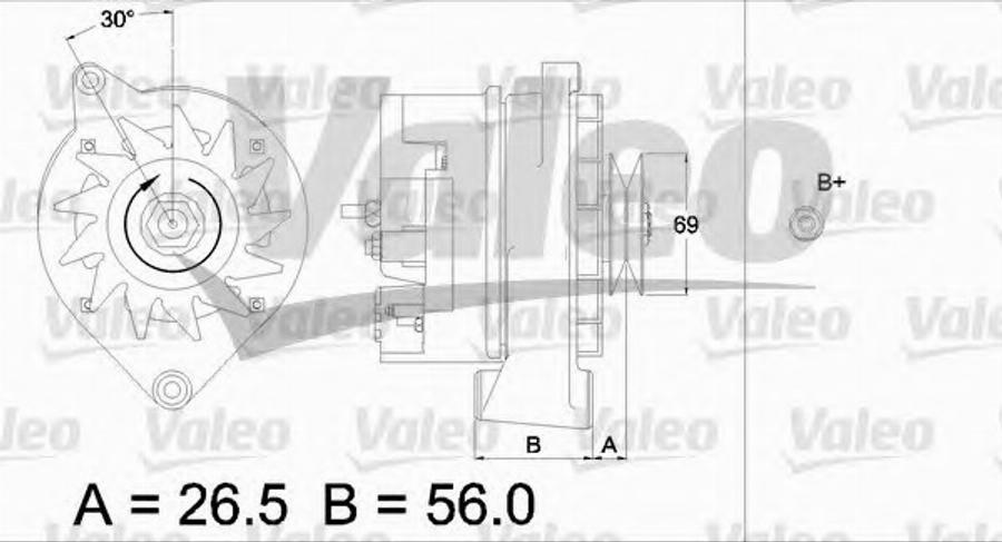 Valeo 436321 - Alternator www.molydon.hr