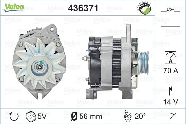 Valeo 436371 - Alternator www.molydon.hr