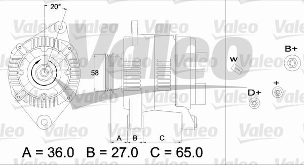 Valeo 436284 - Alternator www.molydon.hr