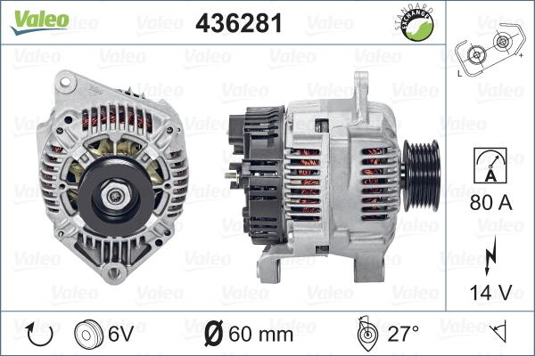 Valeo 436281 - Alternator www.molydon.hr