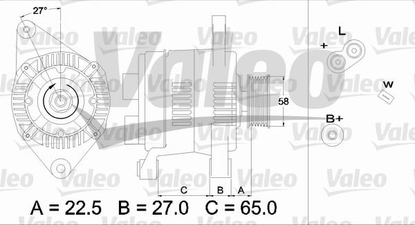 Valeo 436283 - Alternator www.molydon.hr