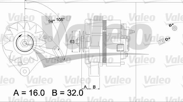 Valeo 436230 - Alternator www.molydon.hr