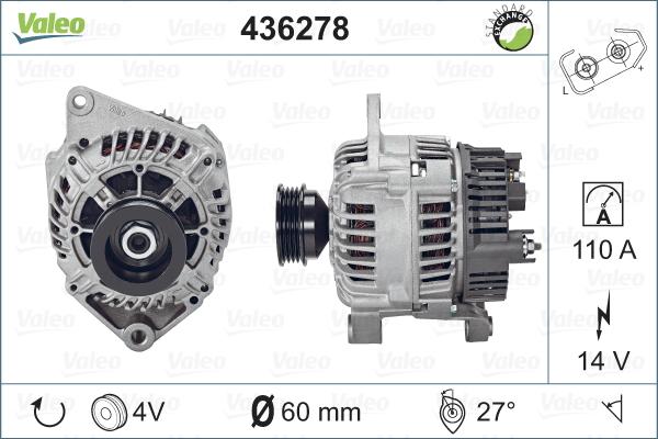 Valeo 436278 - Alternator www.molydon.hr