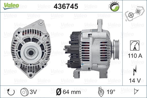 Valeo 436745 - Alternator www.molydon.hr