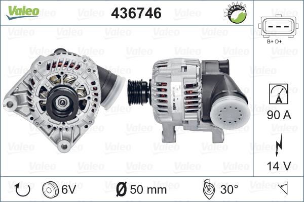 Valeo 436746 - Alternator www.molydon.hr