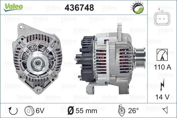 Valeo 436748 - Alternator www.molydon.hr