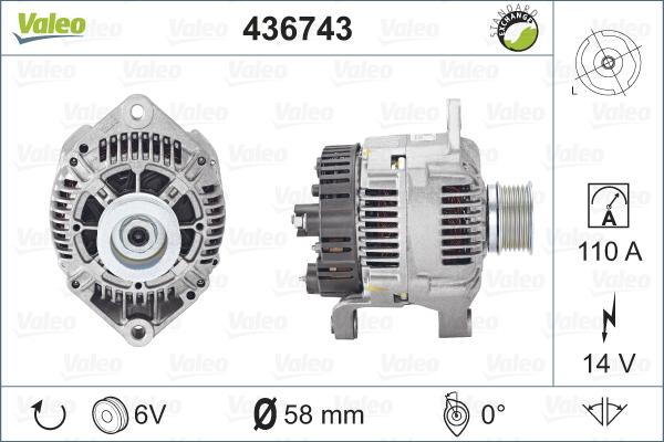 Valeo 436743 - Alternator www.molydon.hr