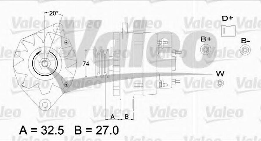 Valeo 436709 - Alternator www.molydon.hr